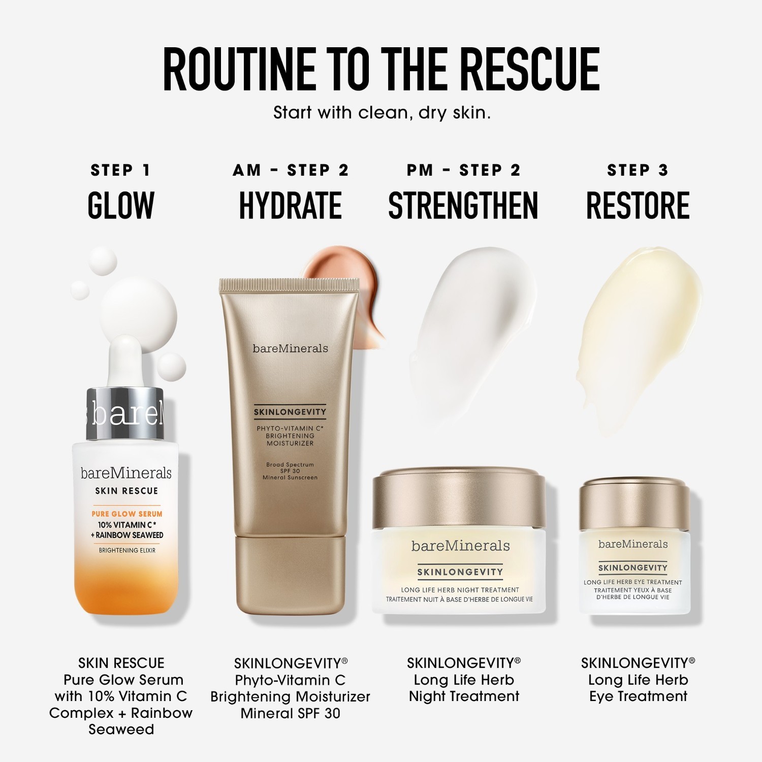 bareMinerals Serum protiv starenja SKIN RESCUE Pure Glow - 30 ml