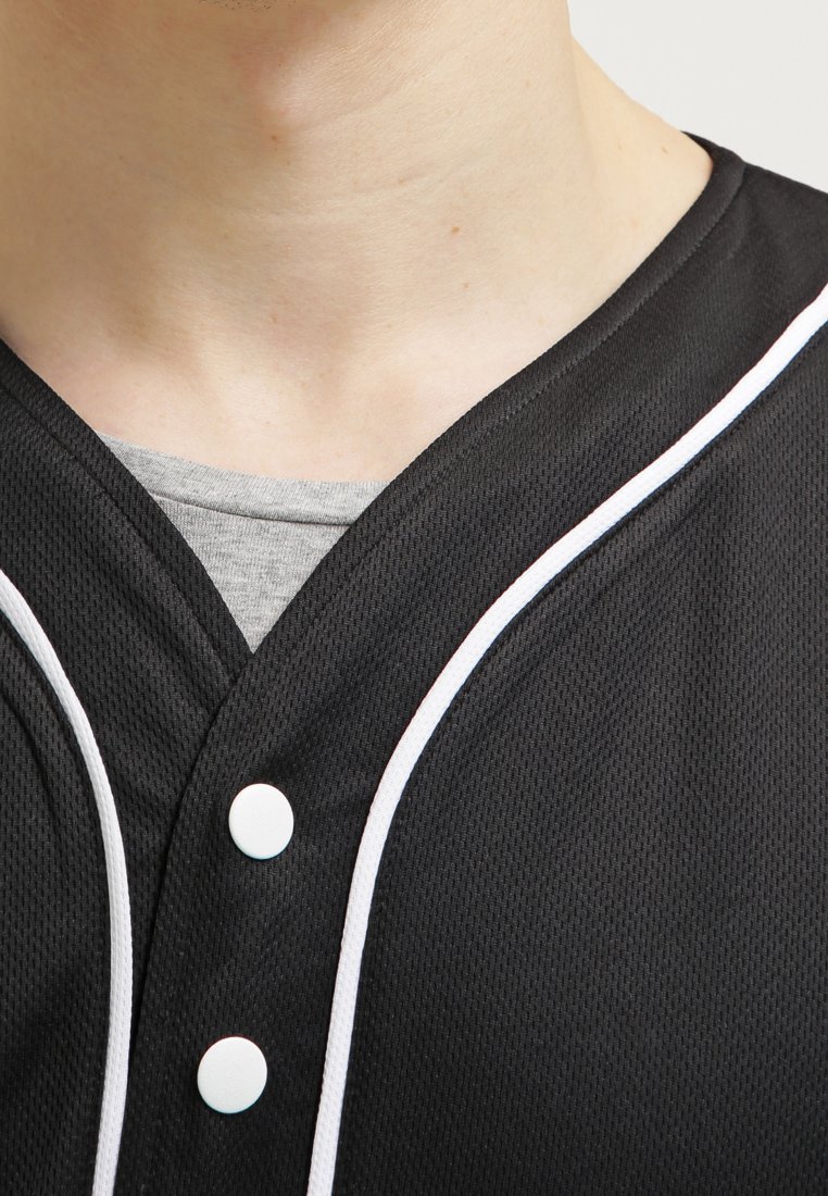 Maglietta Urban Classics BASEBALL - nero/bianco
