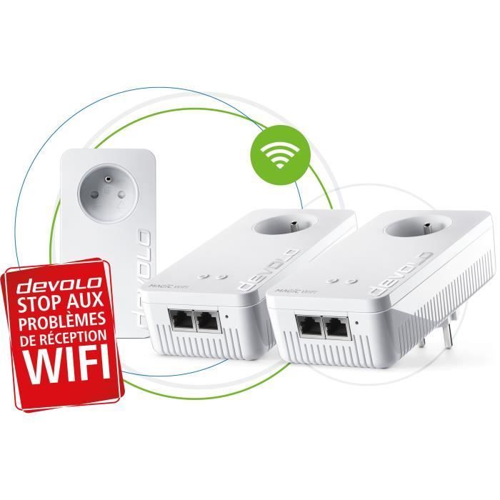 DEVOLO Magic 2 WiFi next - Kit Multiroom - 3 adattatori CPL - 2400 Mbit/s