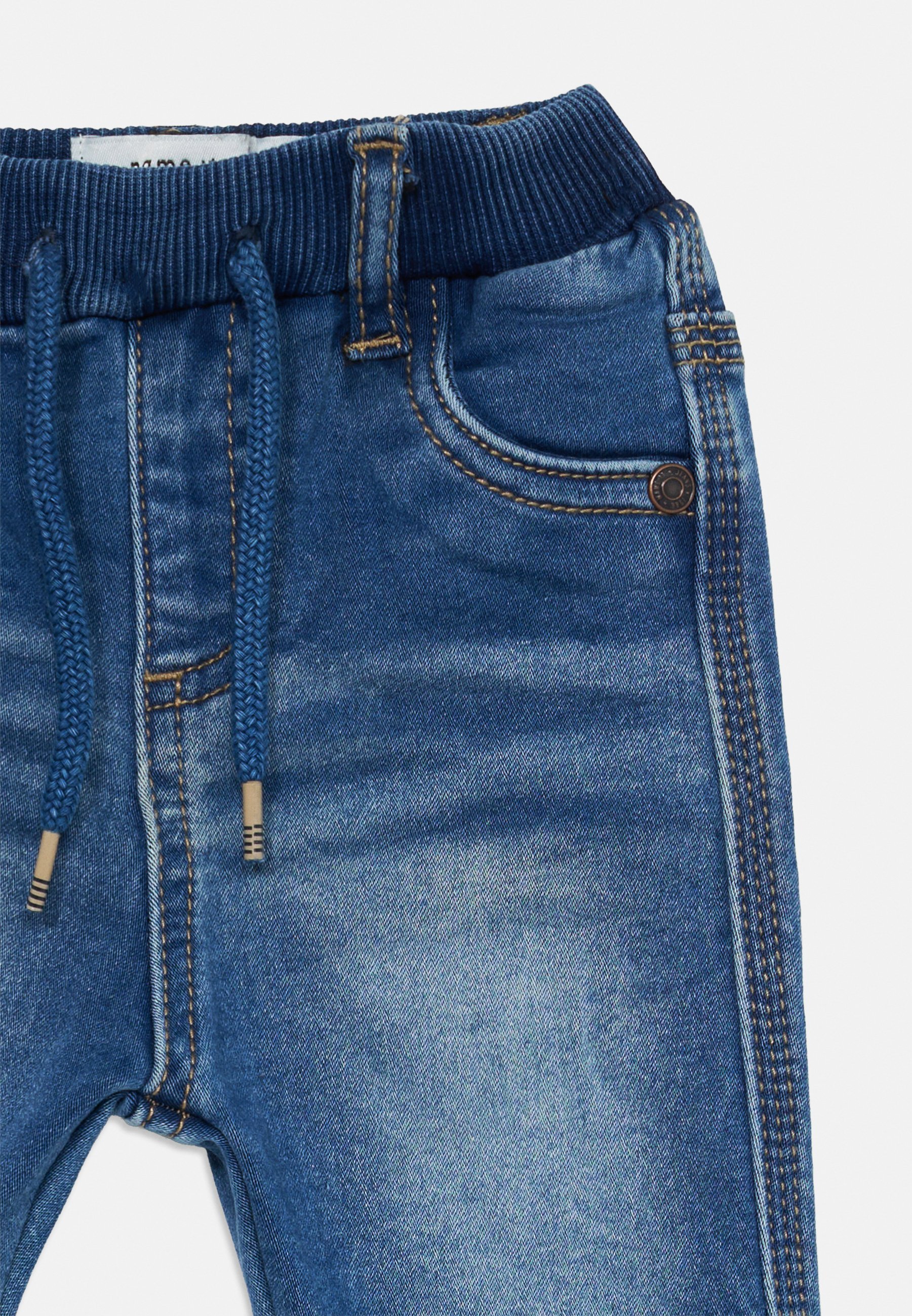 Appelez-le NBMBEN FLEECE - Jean coupe fuselée - denim bleu moyen