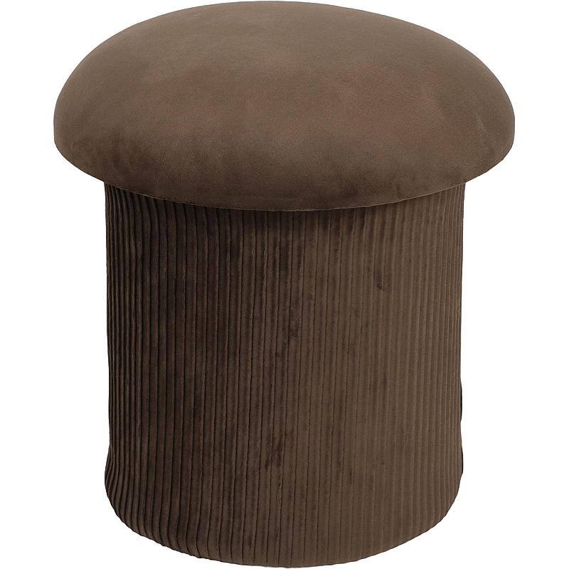 Hjemmepuff med oppbevaring ø 40x43,5 cm sopplignende