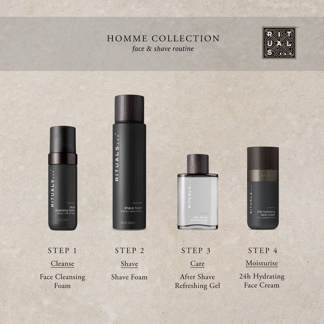 „Rituals“ veido valymo putos vyrams – 125 ml