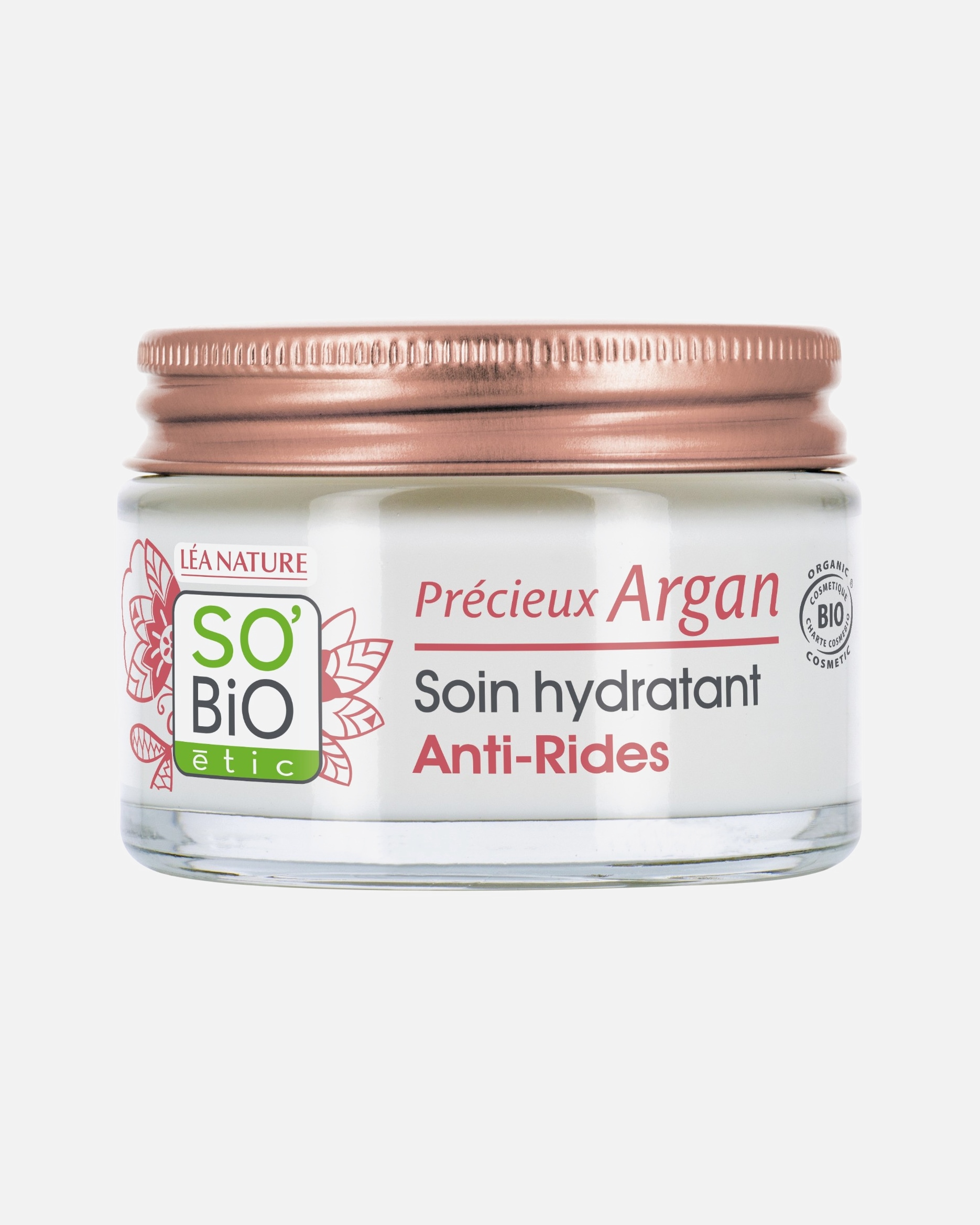 SO BiO étic Soin hydratant¹ Anti-Rides jour, Précieux Argan
