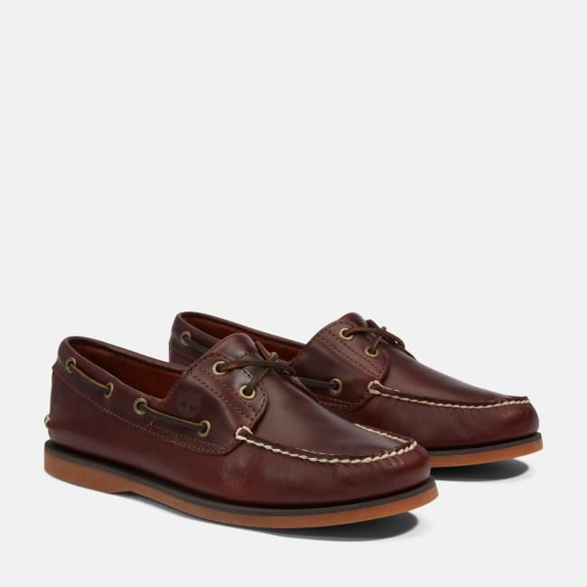 Scarpa da Barca Classica da Uomo in marrone