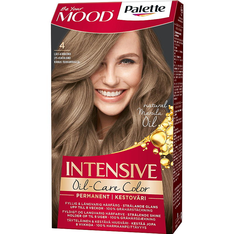 Paleta Schwarzkopf Mood 4 Rubio ceniza claro