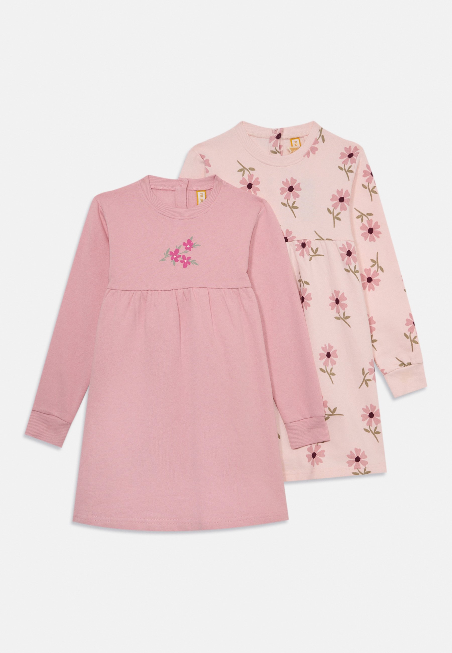 Lot de 2 robes Friboo - rose clair/mauve
