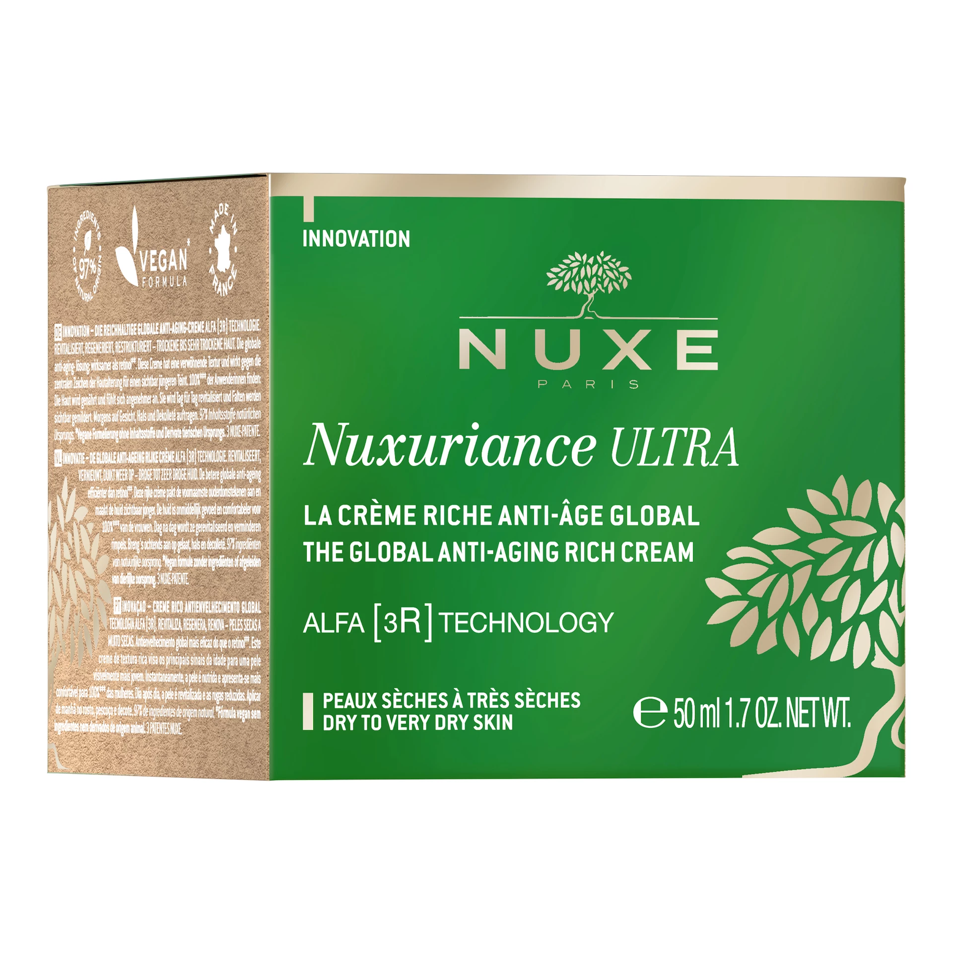 Nuxuriance Ultra - Cremă de zi bogată - Ten uscat 50 ml - NUXE