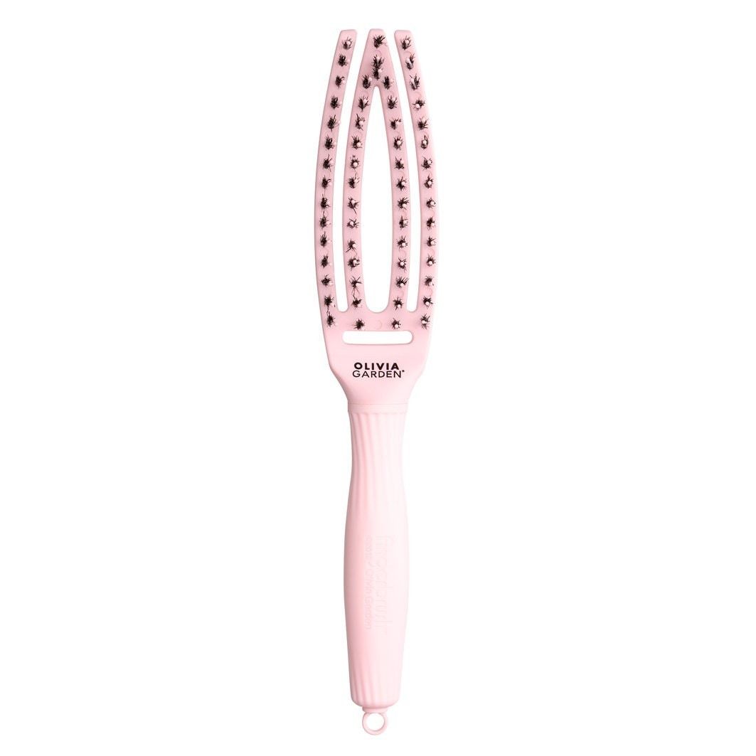 Olivia Garden Flat and Paddle Brushs, prstna krtača, majhna – 1 kos