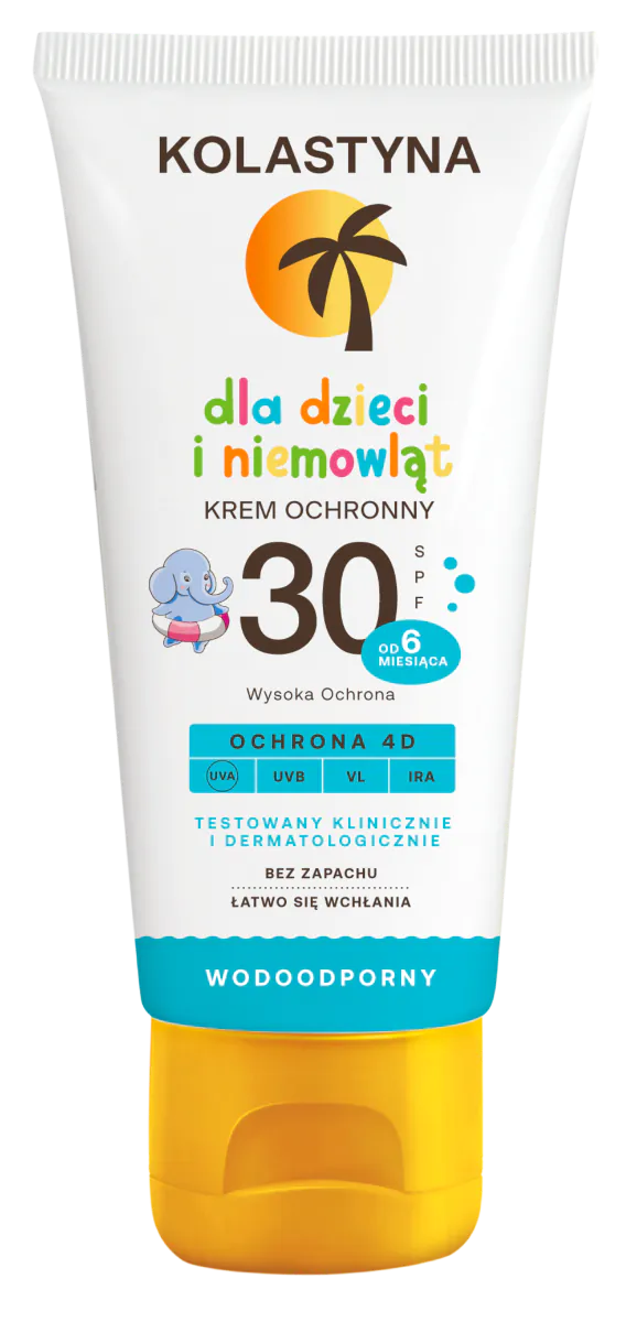 Kolastyna Sun Kids SPF30 - Krem ochronny dla dzieci i niemowląt SPF 30 75 ml