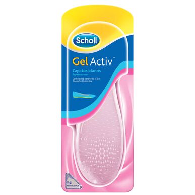 Semelles Scholl GelActiv pour chaussures plates (1 paire)