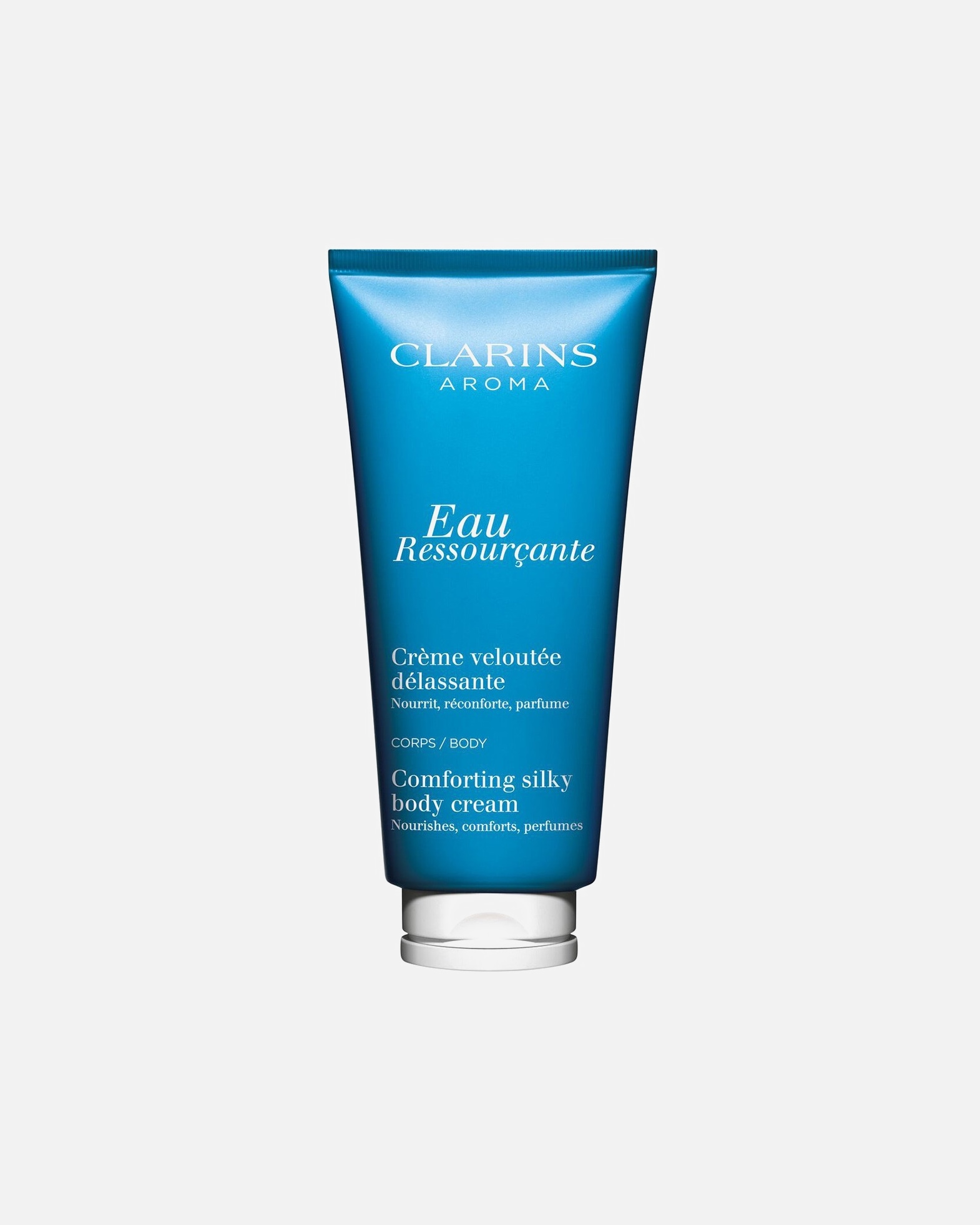 Clarins Eau Ressourcante Body Cream: Lugnande, silkeslen kroppskräm - 200 ml