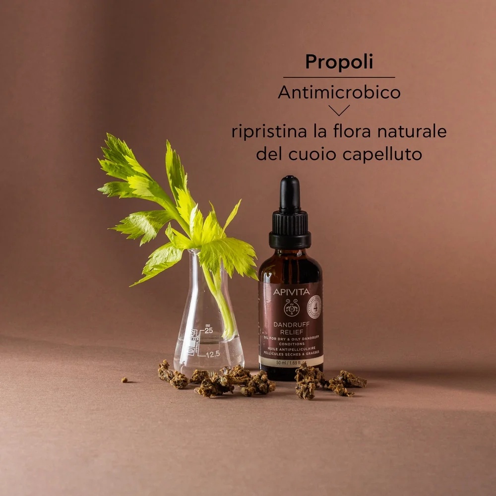 APIVITA Apivita Oil Pré-shampoo Bálsamo Anticaspa 4 Óleos Essenciais 50 ml/19 Alívio da Caspa