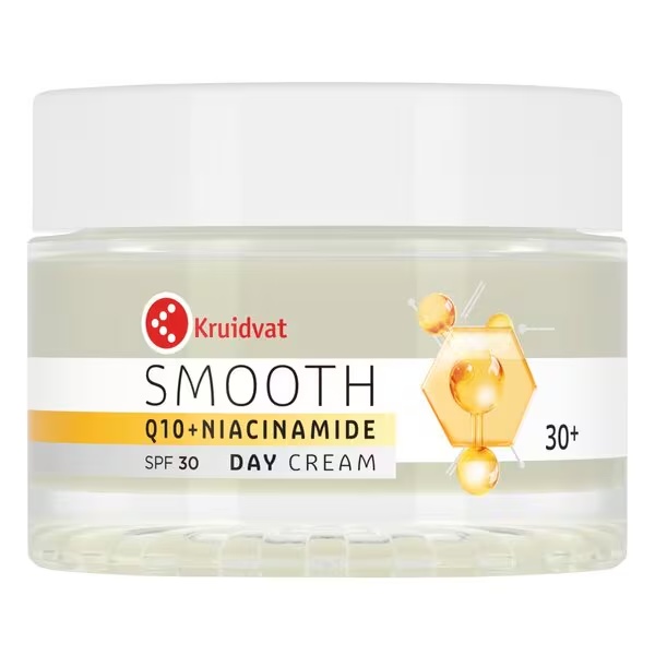 Kruidvat Smooth Q10 + Niacinamide SPF30 дневна крема<br>50ml - Сви типови коже