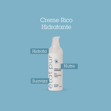 Etat Pur Rich Moisturising Cream intenzivna vlažilna krema za obraz za suho kožo 40 ml 40 ml