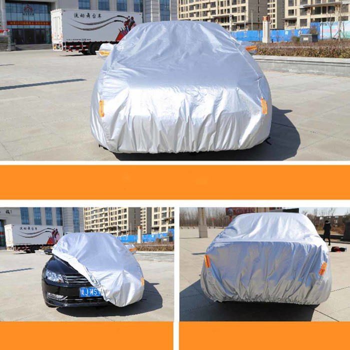 Funda impermeable para coche de 190T con protección UV y algodón transpirable - XXXL