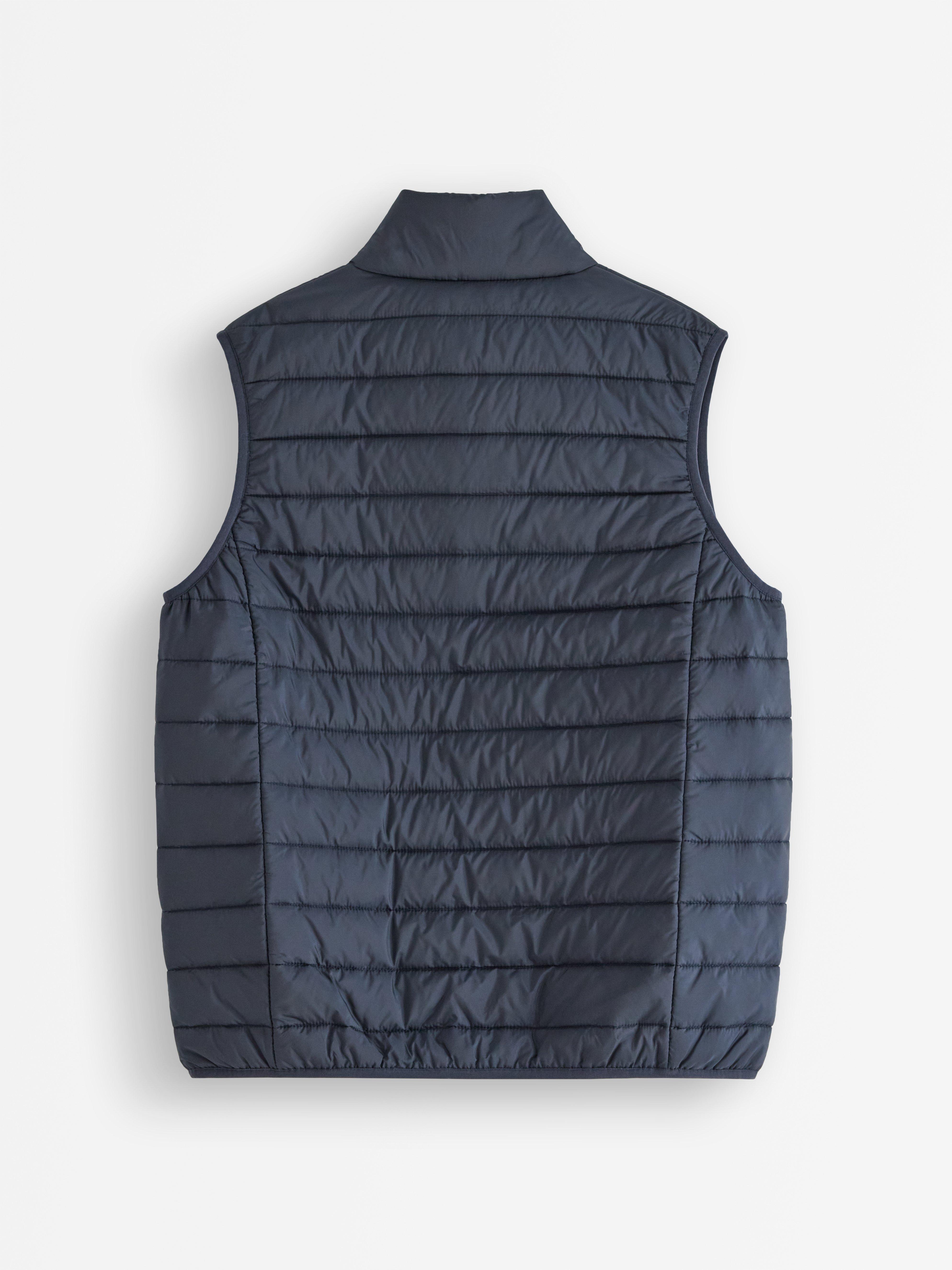 Polstret vest Mørk marineblå