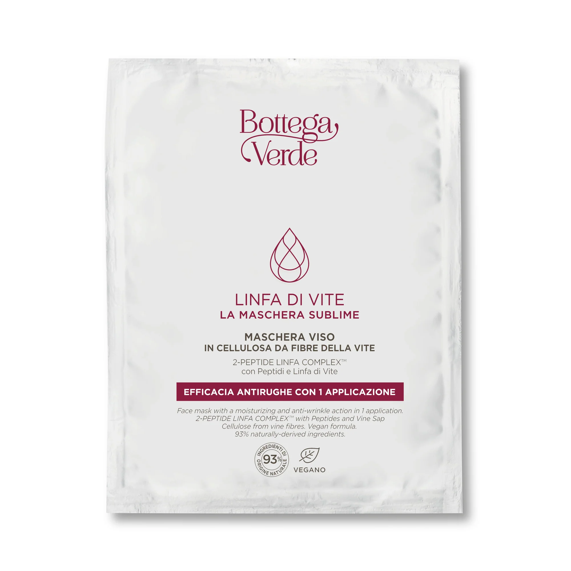 Linfa di vite La Maschera Sublime - Maschera Idratante viso