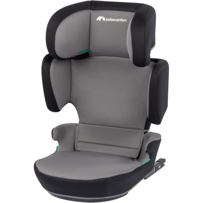 Seggiolino auto BEBECONFORT ROAD FIX i-Size, Gruppo 2/3, Isofix, pieghevole, rialzo, da 3,5 a 10/12 anni, 100-150 cm, 15-36 kg, Grigio Nebbia