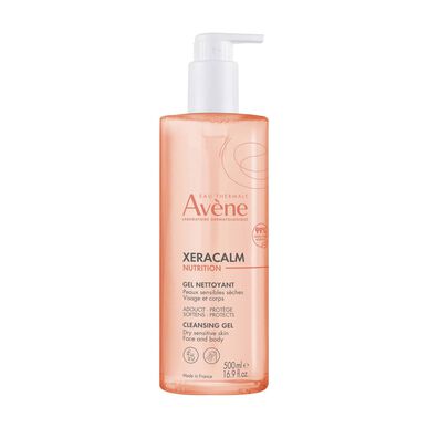Avène Xeracalm NUTRITION puhdistusgeeli ravitseva suihkugeeli kuivalle iholle kasvoille ja vartalolle 500 ml 500 ml