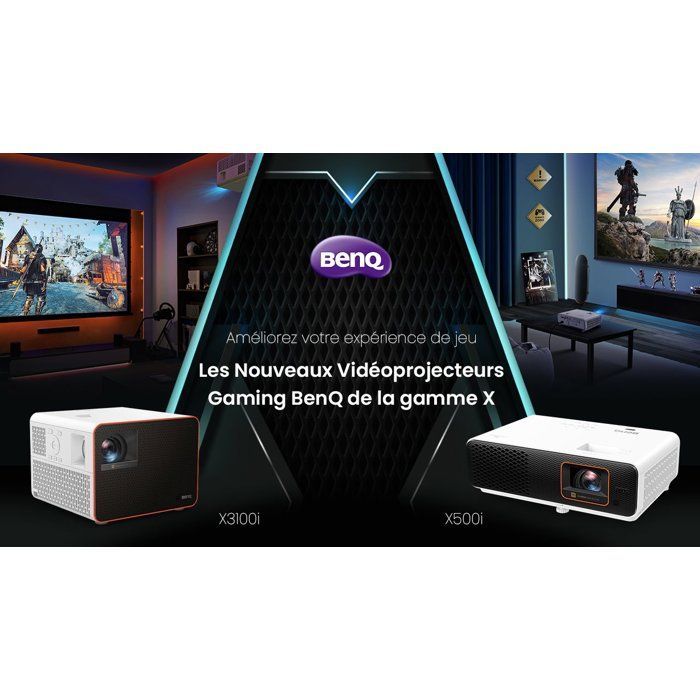 BENQ X3100i 4K UHD HDR 4LED gamingprojector, 3300 nm, 4 ms, automatische gamemodus
