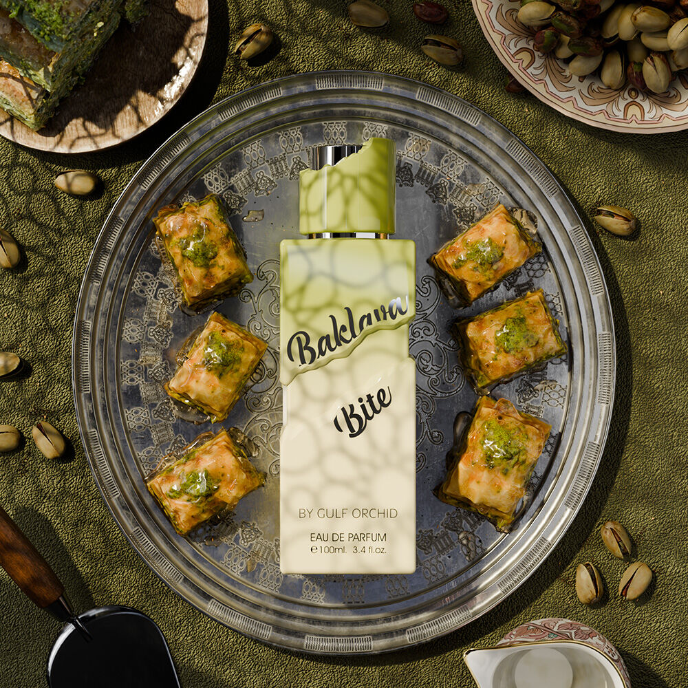 Golf-Orchideen-Baklava-Häppchen