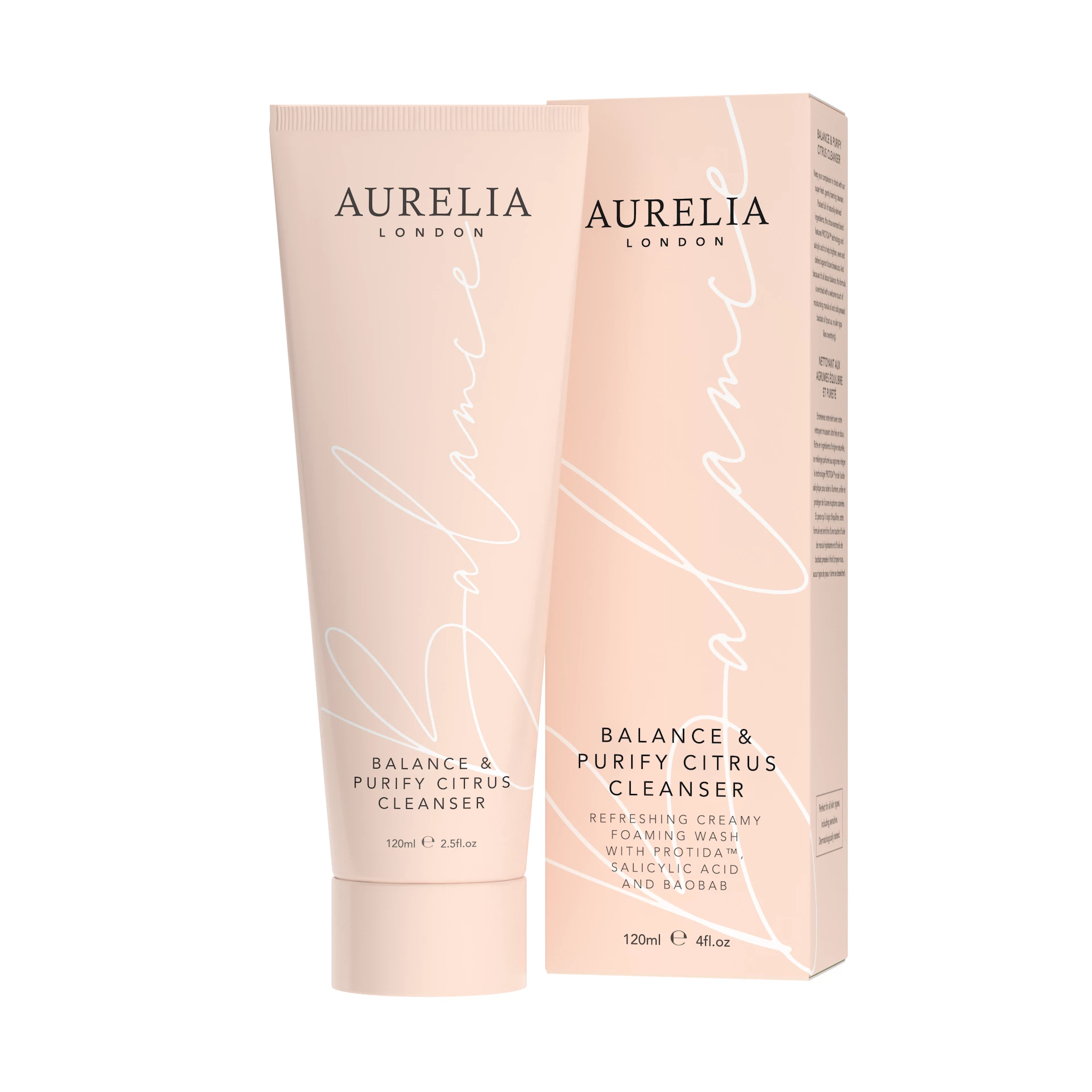 Demachiant citric Echilibrant și Purificant 120 ml - Aurelia