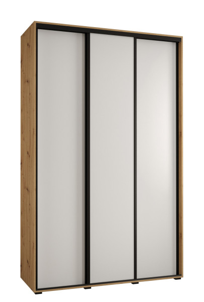 Szafa przesuwna 45 Cannes 1 150 artisan biały czarny