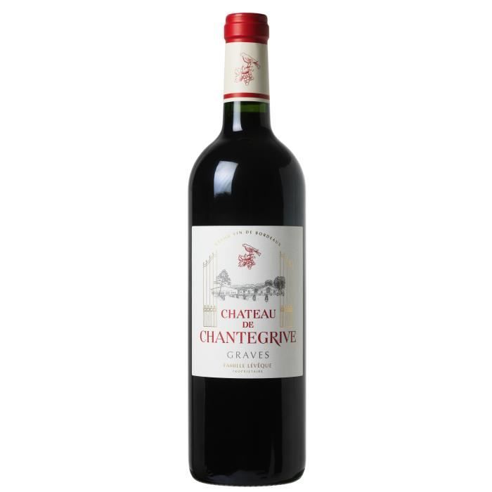CHÂTEAU DE CHANTEGRIVE ROJO 2014 - GRAVES ROJO - LOTE DE 6 X 75CL
