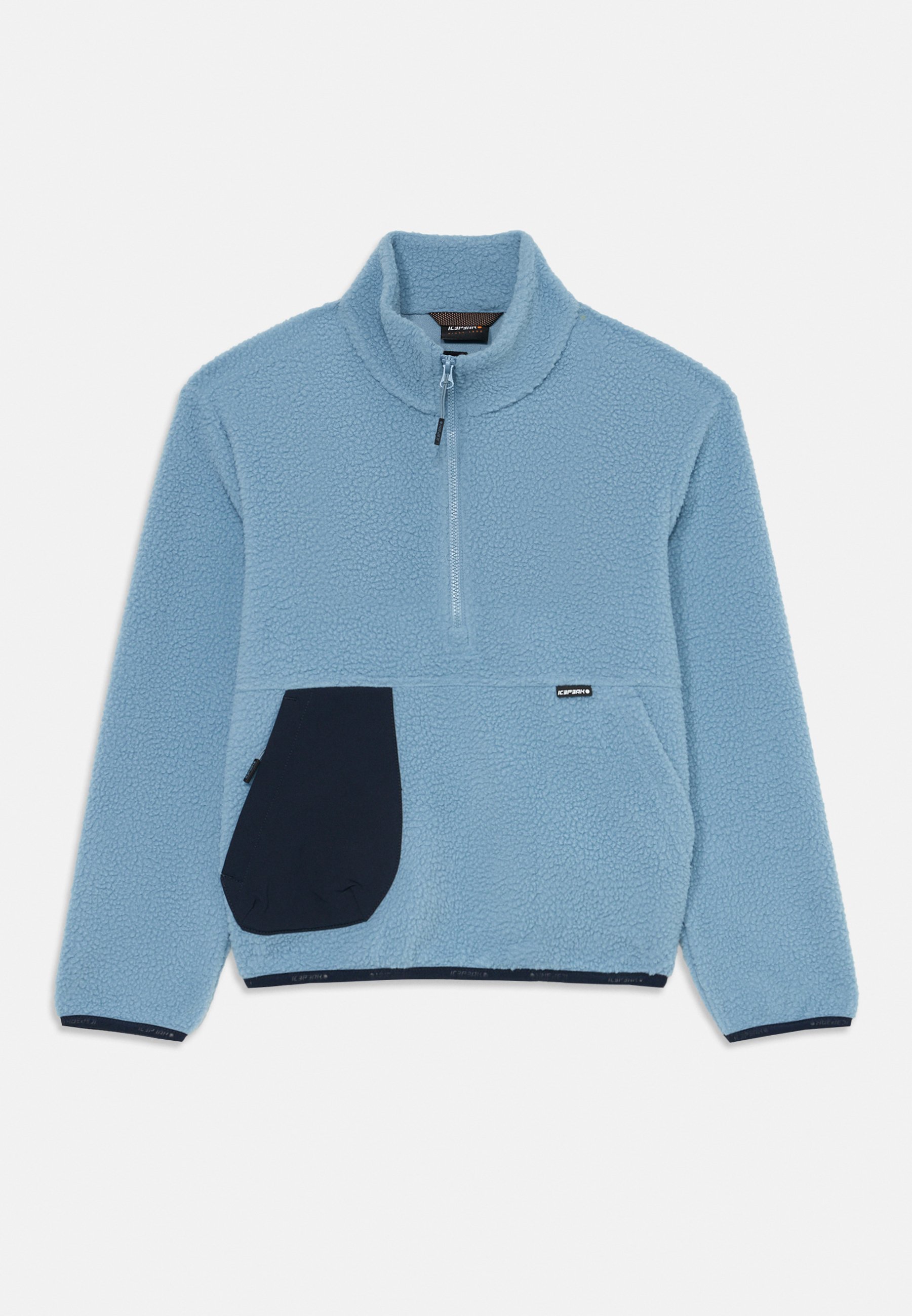 Maglione in pile Icepeak ICEPEAK KOKOMO UNISEX - azzurro