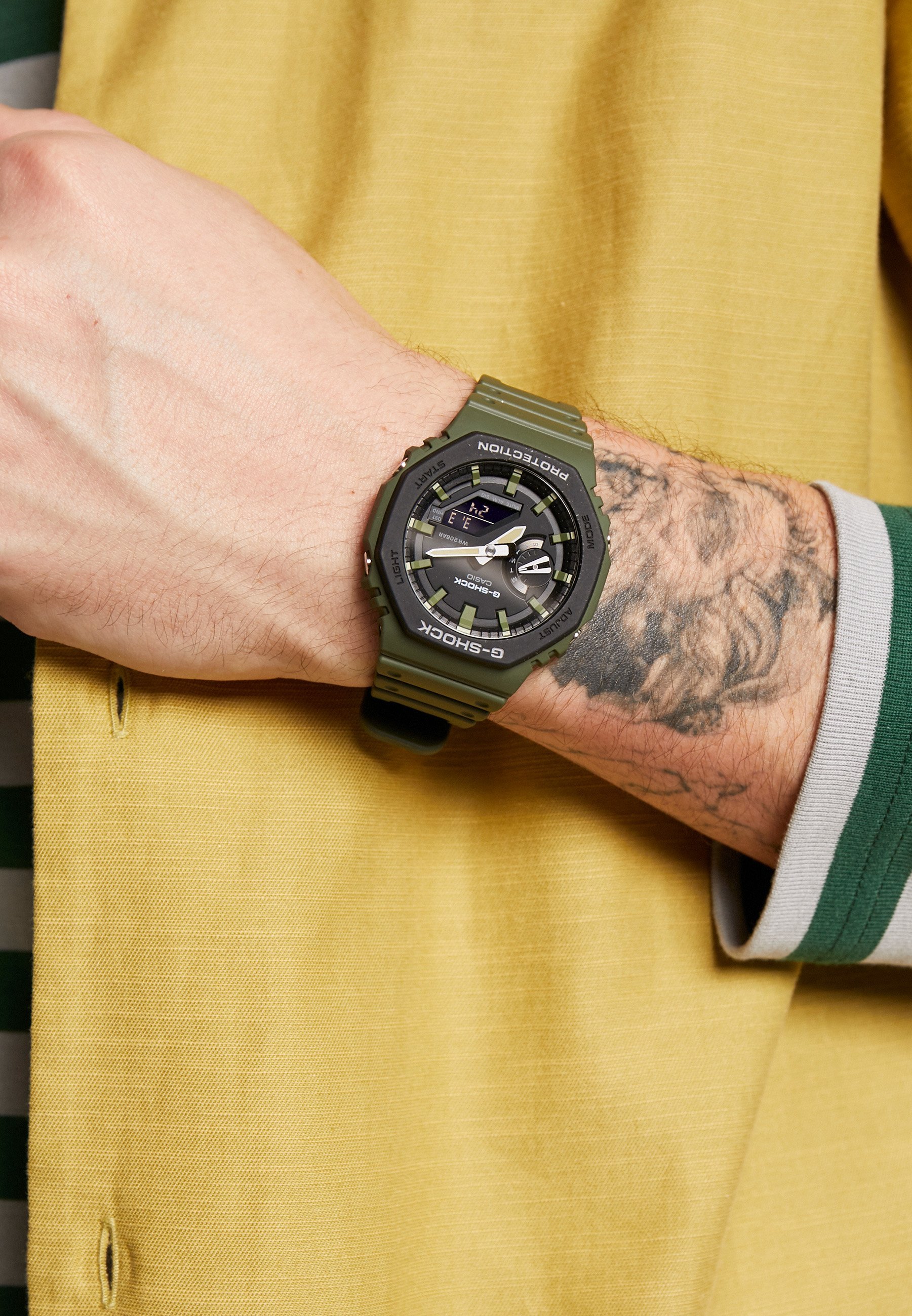 G-SHOCK GA-2110 - Chronograafhorloge - groen