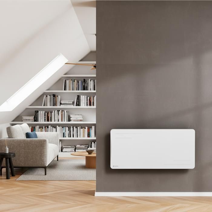 Radiateur électrique connecté - THERMOCERAM - Alice - Céramique - 2000W - Blanc
