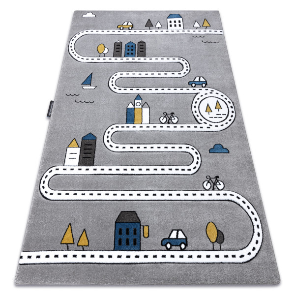Dywan PETIT STREET ULICE szary 80x150 cm