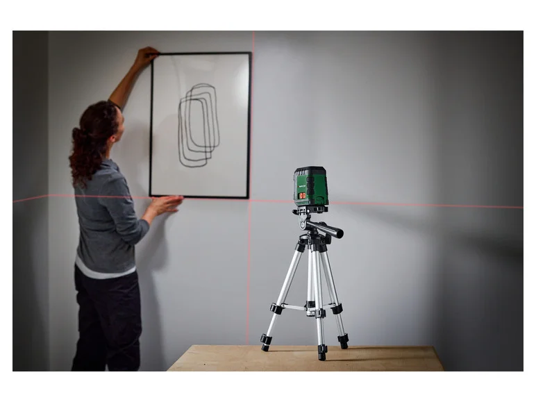 Nível a laser PARKSIDE® em cruz com tripé PKLL 10 B4