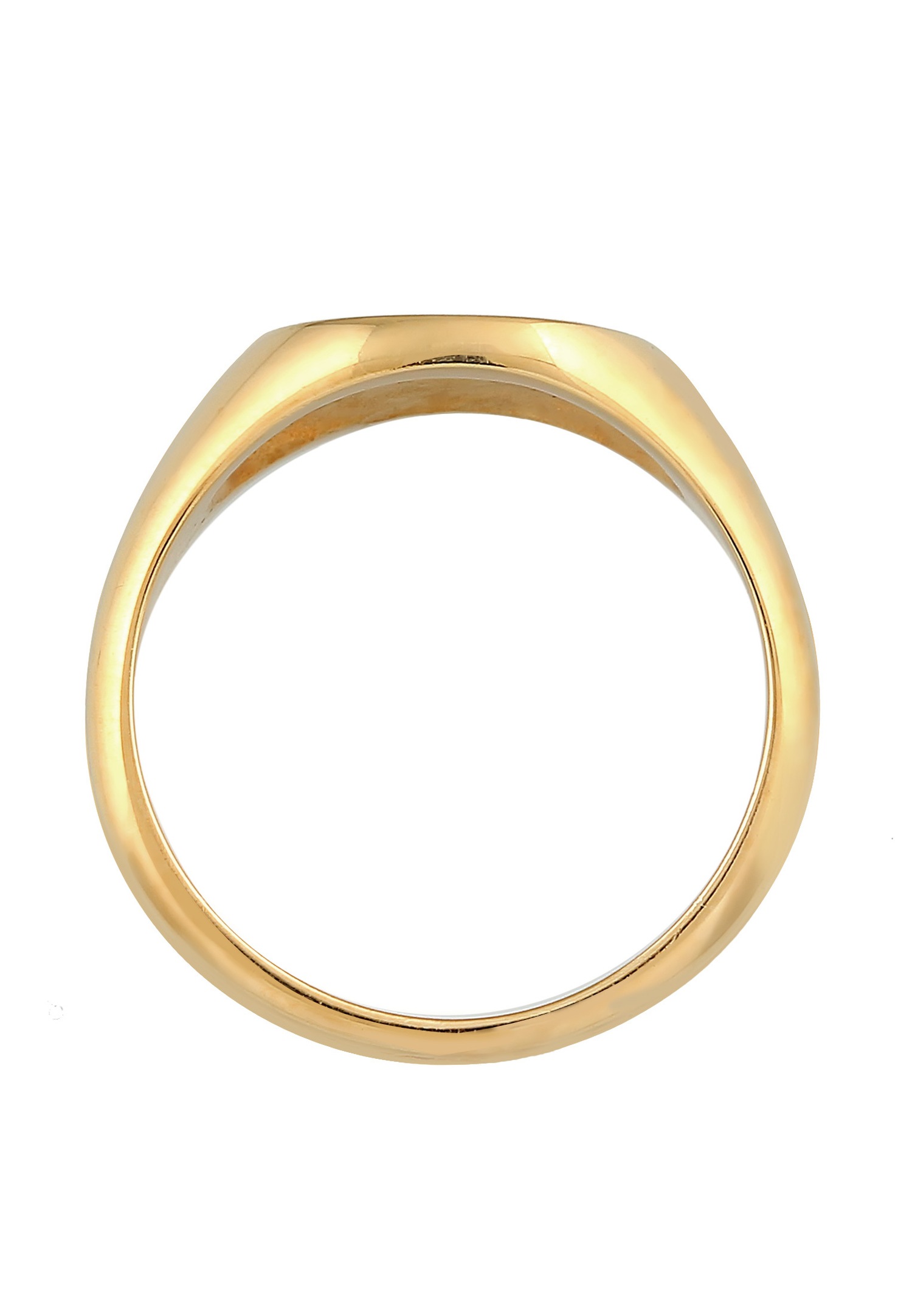 Elli Bague Signet Femme Soleil Lune Astro Boho Trend Blogger en argent sterling 925 plaqué or