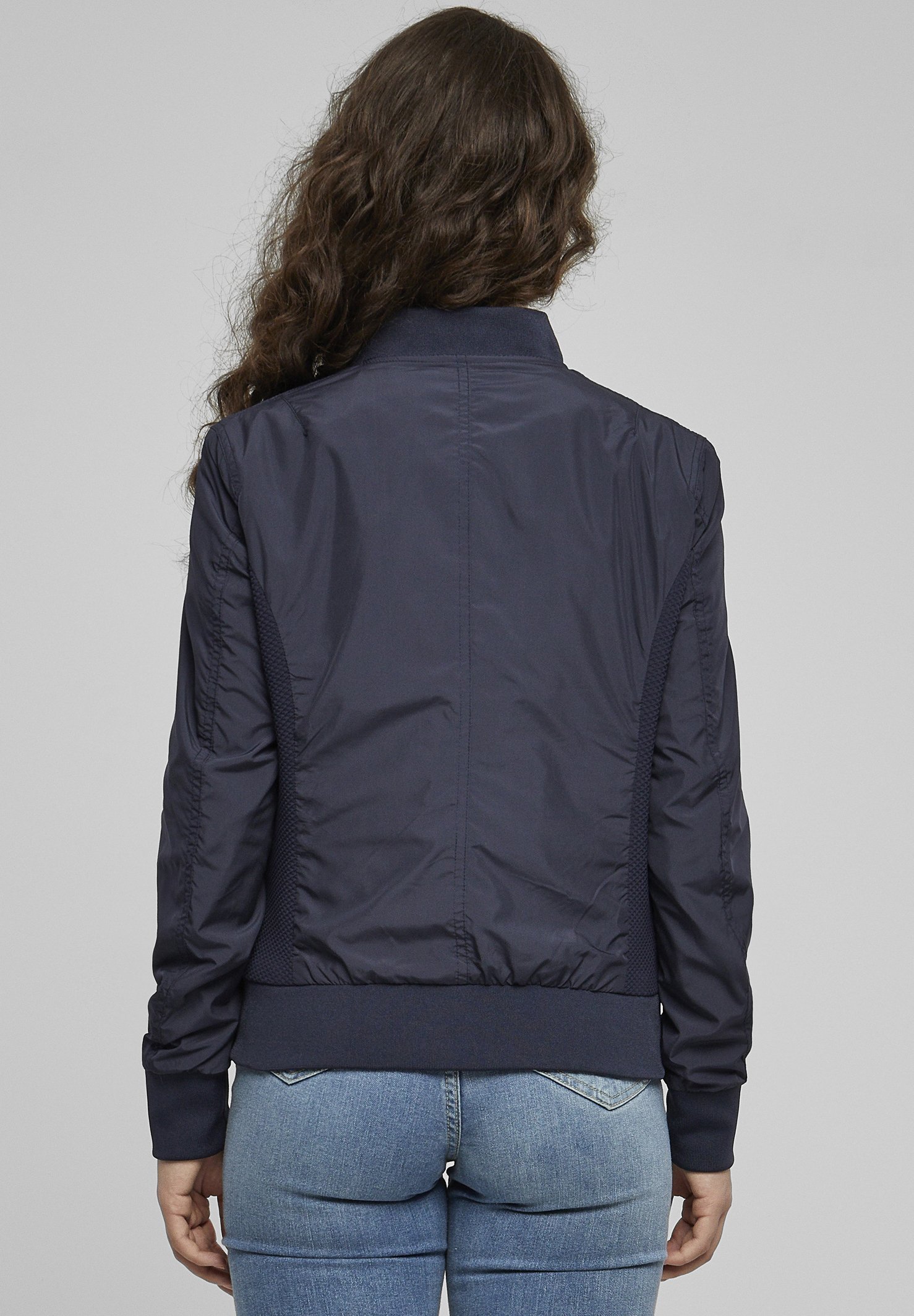 Urban Classics bomberjack - marineblauw