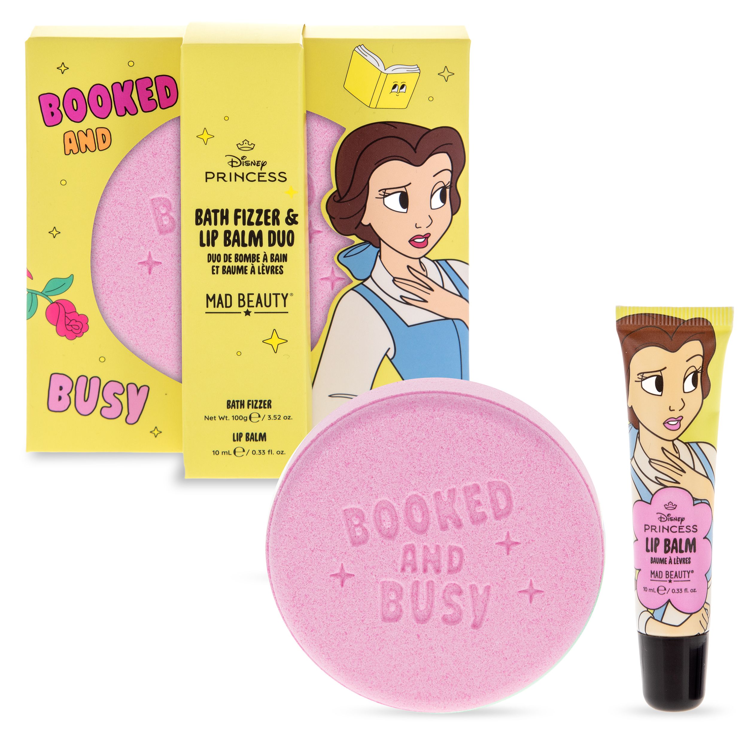 Balzam za usne s kuglicom za kupanje Disney princeza Dodaci za kupanje