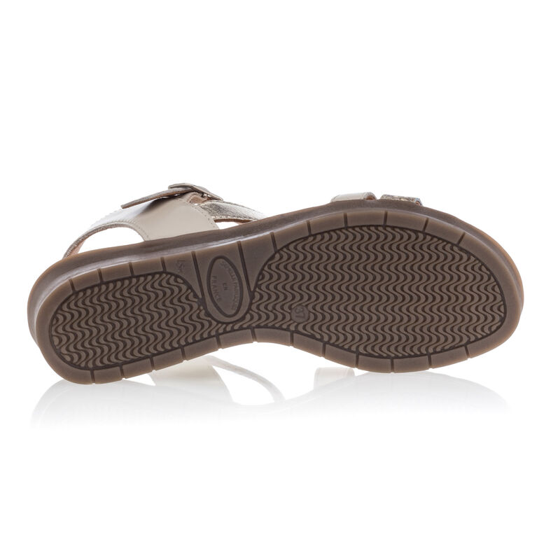 Beige sandaler / sko med åpen tå til dame