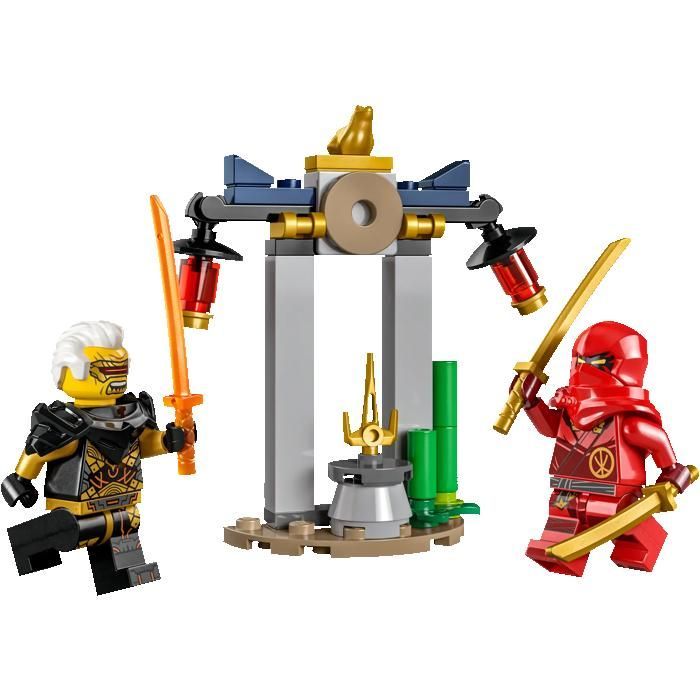 LEGO ninjago 30650 Kai et Rapton : la bataille du temple & Le centre d’entraînement pour le tournoi Cadeaux 6+