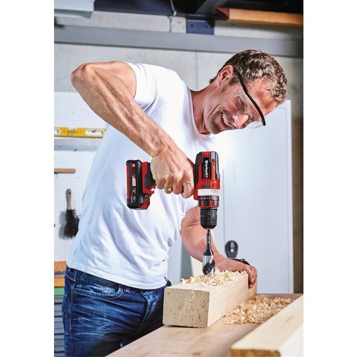 Einhell Perceuse Visseuse sans fil TE-CD 18/40 Li-Solo - PXC (18V, Couple 40 Nm) Livrée sans batterie ni chargeur