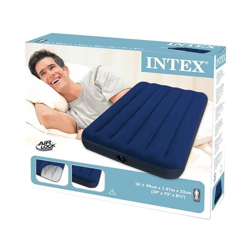  Matelas gonflable Intex 191 cm x 99 cm x 23 cm