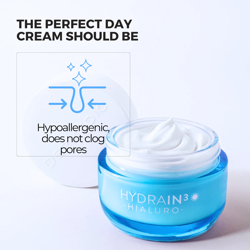 Dermedic Hydrain3 Hialuro Creme Hidratante Profundo FPS 15