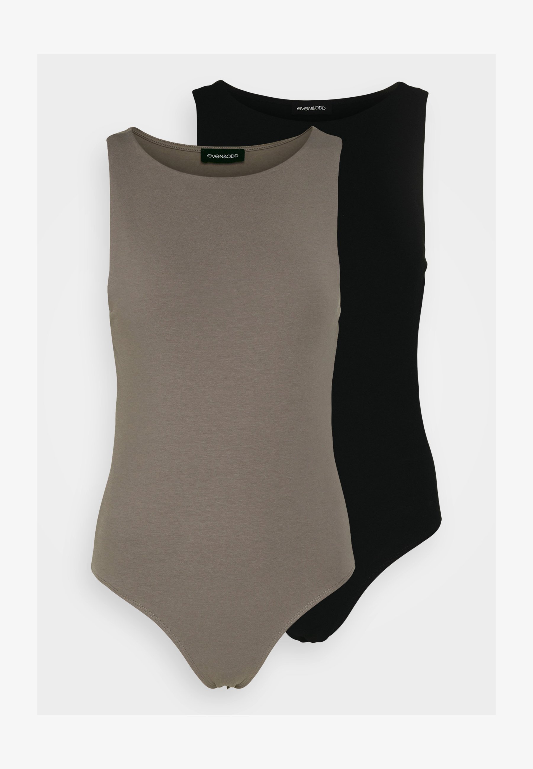 Lot de 2 Even&Odd - Haut - noir/gris
