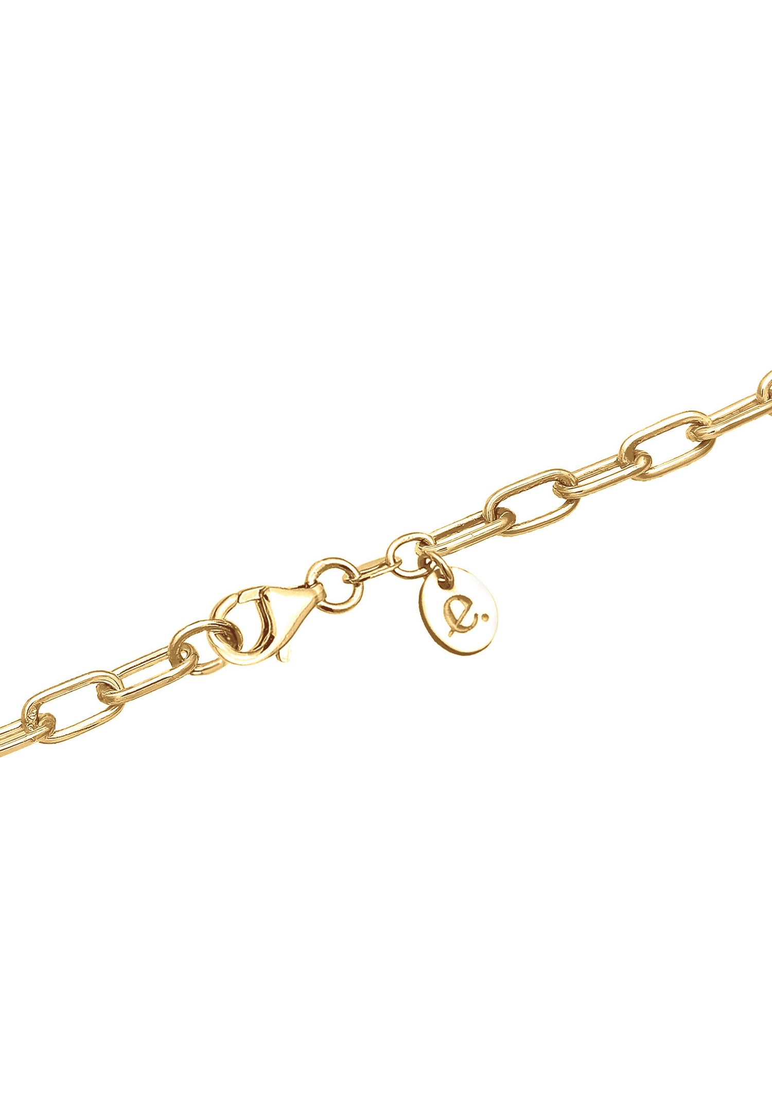 Elli PREMIUM Femme à Maillons Tendance Basic en Argent Sterling 925