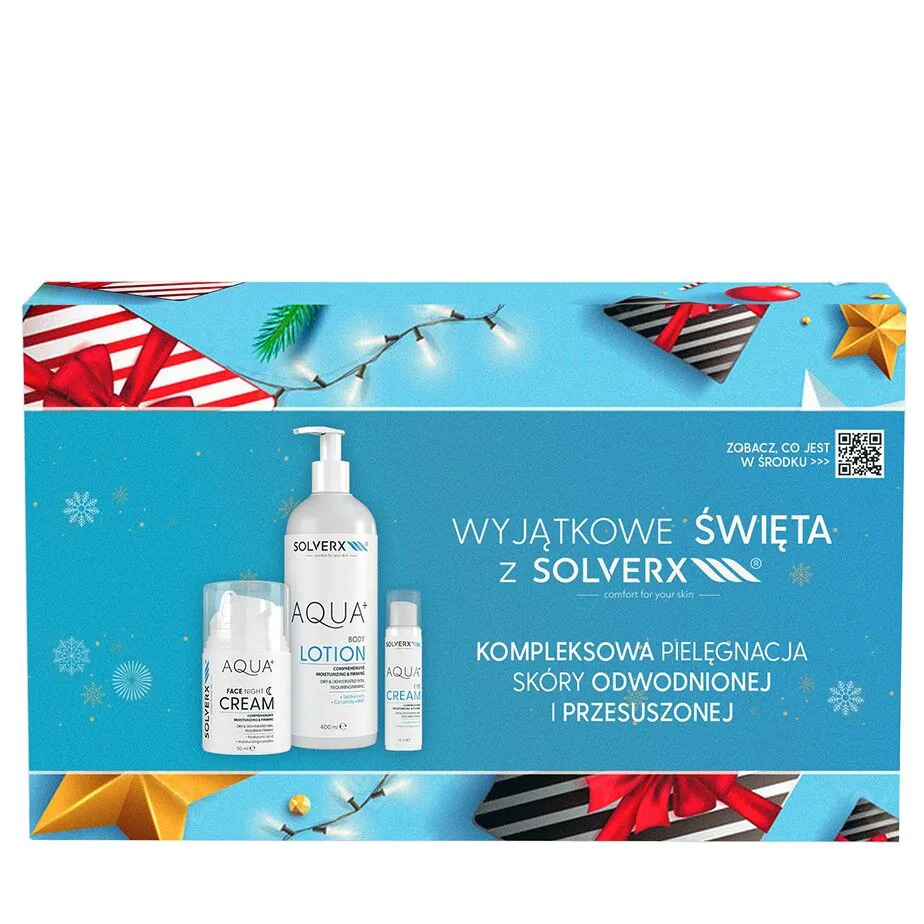 Solverx Aqua+ Zestaw dermokosmetyków