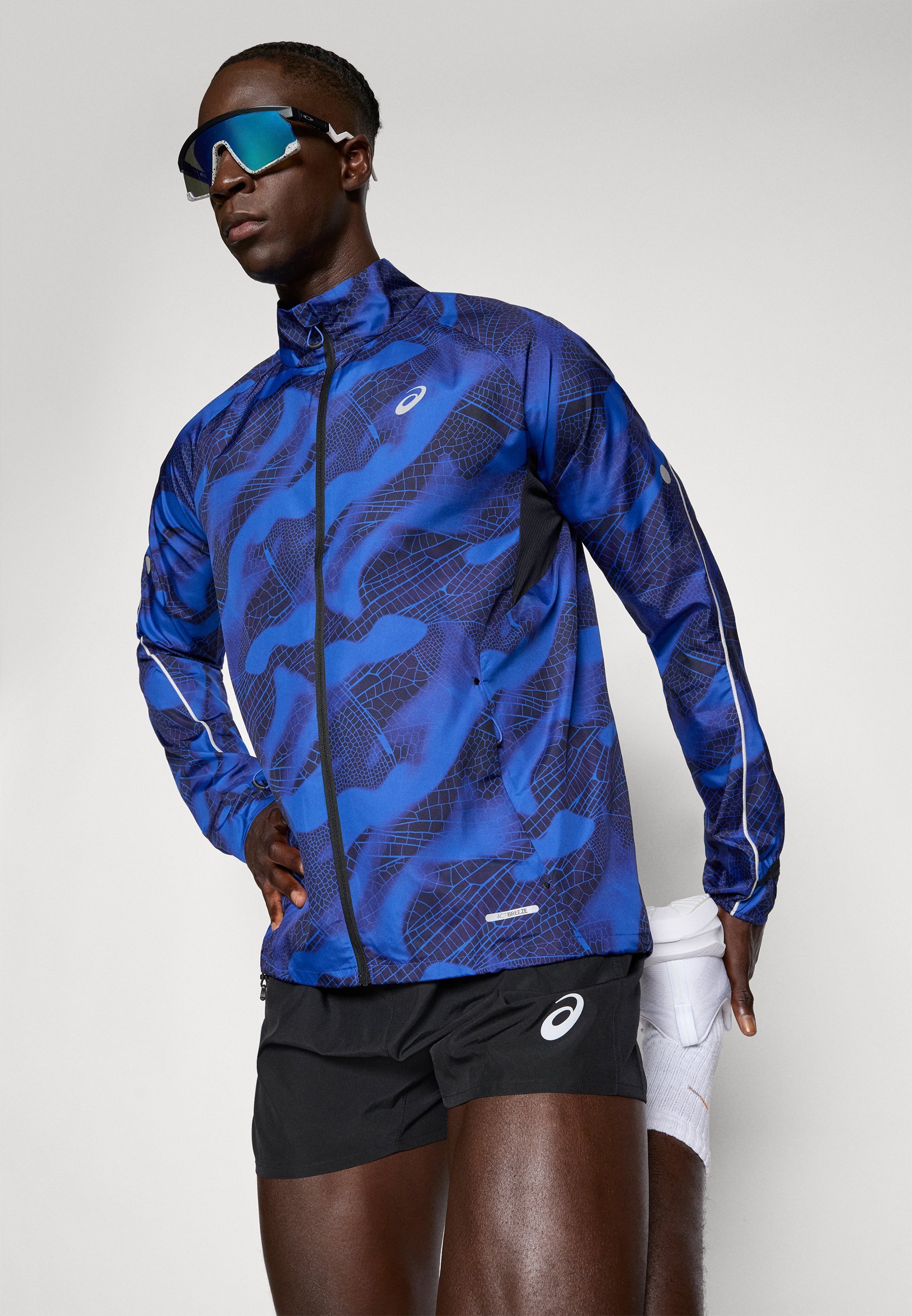 ASICS ROAD LITE-SHOW VESTE COMPACTABLE - Coupe-vent - Noir