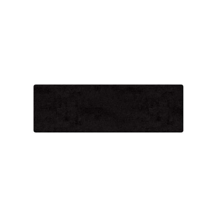 Tapis de couloir antidérapant - vidaXL - 80x250 cm - Noir - Polypropylène - Rectangulaire - Conception antidérapante