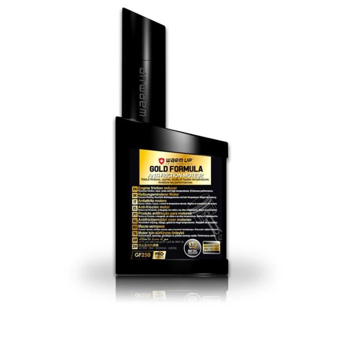 WARM UP GOLD FORMULA Motor- en versnellingsbakwrijvingsreductie