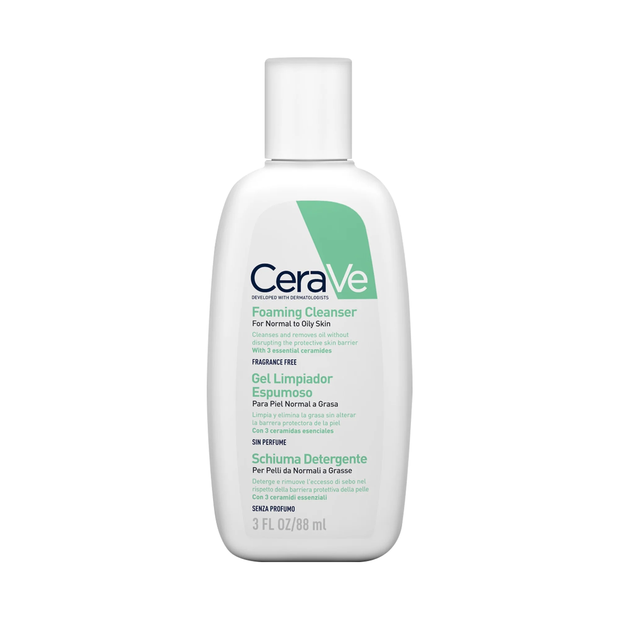 CERAVE CeraVe Gesichtsreinigungsschaum 88 ml Für normale bis fettige Haut
