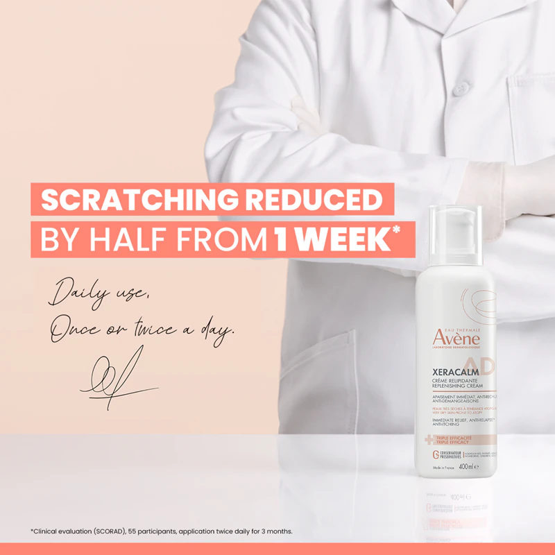 Avène XeraCalm AD Creme Repositor de Lipídios para pele seca e atópica
