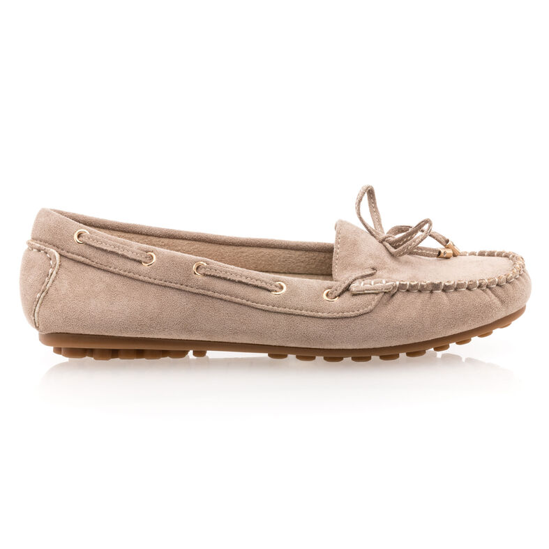 Naisten ruskeat loaferit/veneilykengät
